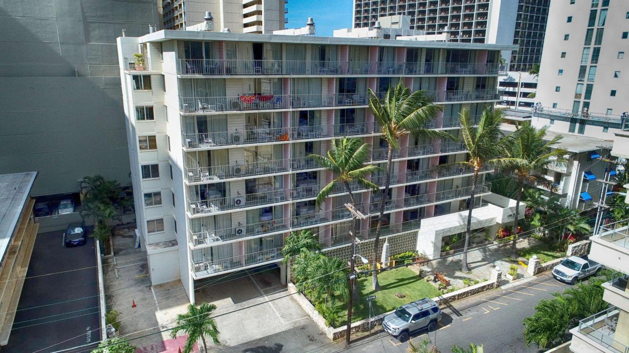 Ewa Hotel Waikiki Гонолулу Екстер'єр фото